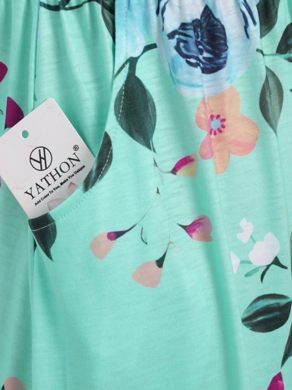 NWT Women’s Floral Print A-line Dress - Picture 3 of 3
